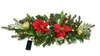 Girlanda s červenou poinsettia 10×LED 60x25 cm Náhľad obrázku produktu 2