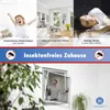 TrendLine Fliegenschutz-Fenster 100 x 120 cm weiß/anthrazit Produktbild-Vorschau 4