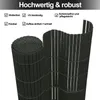 LZQ 90x500cm Privacy Mat PVC Bambusová ochrana súkromia Náhľad obrázku produktu 3