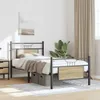 vidaXL Rama łóżka bez materaca dąb sonoma 90x200 cm Podgląd zdjęcia produktu 4