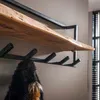 Hoyz – Edge-Garderobe mit 6 Haken – Grau – Wandgarderobe Produktbild-Vorschau 3