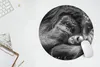 MuchoWow® Mauspad Mousepad Liebender Orang-Utan mit Produktbild-Vorschau 5