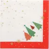 PAPSTAR Weihnachts-Motivservietten "Plain Christmas Trees" Produktbild-Vorschau 1