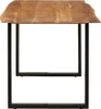 vidaXL Esstisch 154x80x76 cm Massivholz Akazie Produktbild-Vorschau 4