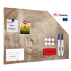 Kovový obraz drevené letokruhy 90x60 ALLboards METAL Náhľad obrázku produktu 11