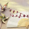 ZOOI 12er Pack Handfächer Weiß Hochzeit Party Deko DIY Produktbild-Vorschau 6