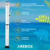 AREBOS doccia solare 40L con termometro doccia a mano e Anteprima dell’immagine prodotto 3