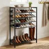 Relaxdays schoenenrek, industriële stijl, 8 niveaus, Productafbeelding-voorbeeld 7