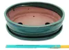 Bonsai-Schale mit Unterteller Gr. 4 - Grün - oval - Modell Produktbild-Vorschau 3