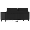 vidaXL 2-osobowa sofa czarna 140 cm imitacja skóry Podgląd zdjęcia produktu 5