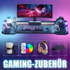 XINZI Gaming Table Gaming avec porte-boisson et crochet Voir les images du produit 4