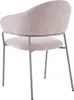 byLIVING Stuhl 2-er Set CURVE / Webstoffbezug in taupe, Produktbild-Vorschau 10