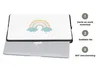 MuchoWow® Laptop Hülle 14 ZollRegenbogen - Herzen - Wolken Produktbild-Vorschau 4