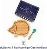 Kleiner Fuchs Bambus-Teller für Kinder inkl. Löffel - mit Produktbild-Vorschau 5