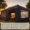 tectake® Aluminium Faltpavillon Viola 6 x 3 m, wasserdicht Produktbild-Vorschau 2