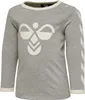 hummel hmlFLIPPER Baby-Langarmshirt grey melange 62 Produktbild-Vorschau 1