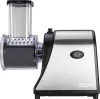 A close-up side view of an electric food processor on a white background. Produktbild-Vorschau