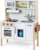 Kinderküche Holz mit Zubehör, Miniküche mit Mikrowelle Produktbild-Vorschau 1