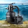 Sistema di filtraggio a sabbia AREBOS 350W 9500L/h Valvola Anteprima dell’immagine prodotto 10
