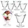 6er Set Rom Eisbecher Glas klar 200ml Dessertschale Produktbild-Vorschau 1