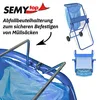 Wandhalter mit Müllsackhalterung für Putztuchrollen bis 40 Produktbild-Vorschau 3