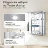 K-Möbel Gablota wisząca aluminiowo-srebrna (80x60x25 cm) z Podgląd zdjęcia produktu 5