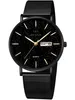 Edelstahl Armbanduhr Datum Luxus Herren Uhr Männer Quarz Produktbild-Vorschau 1