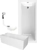 Calmwaters® Rechteck Badewanne Komplettset 170x75 cm mit Produktbild-Vorschau 1