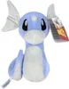 A plush toy of the Pokemon Dratini is shown against a white background. Voir les images du produit