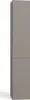 A tall, narrow, gray cabinet is shown against a white background. Produktbild-Vorschau