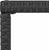 vidaXL 4-tlg. Garten-Lounge-Set mit Kissen Schwarz Poly Produktbild-Vorschau 5