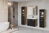 A modern bathroom with a bathtub, shower, and vanity set. Náhľad obrázku produktu
