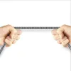3 meter Nylon Schnell Ladekabel Datenkabel für iPhone iPad Produktbild-Vorschau 3