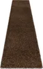 Tapis de course SOFFI shaggy 5cm marron - pour la cuisine, Voir les images du produit 1