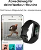 Fitbit Charge 6 AMOLED Aktivitäts-Trackerarmband Schwarz Produktbild-Vorschau 7