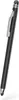 A black stylus with a silver clip and accents on a white background. Produktbild-Vorschau