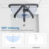 Cecipa Küchenarmatur Schwarz 7-Form, Wasserhahn Küche 360° Produktbild-Vorschau 4