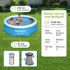 Bestway Fast Set, piscina rotonda - 244x61 cm - 3 pezzi, Anteprima dell’immagine prodotto 6