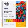 Mont Marte Acrylfarben Set – 18 Farben x 36ml Tuben – Ideal Produktbild-Vorschau 12