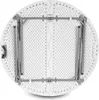 Kofferfaltbarer runder Bankett-Tisch 122 cm Durchmesser Produktbild-Vorschau 7