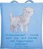Mr. & Mrs. Panda Tote Bag Affenpinscher Charme - Sky Blue - Produktbild-Vorschau 1