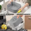 Airfryer Zubehör Set Silikon, 22.5cm Silikonform mit 2 Produktbild-Vorschau 5