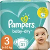 Pampers Baby-Dry Größe 3 Windeln 31 bis zu 12 Stunden Produktbild-Vorschau 1