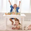 PolarB Wooden Blocks, 2 rok/roky, Dřevo, Vícebarevný Náhled obrázku produktu 5