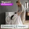 EllaTex Hotelbettwäsche 135x200 + 80x80 cm 100% Baumwolle Produktbild-Vorschau 6