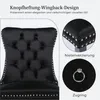 Set van 2 fluweleetstoelen voor de eetkamer, met hoge Productafbeelding-voorbeeld 3