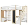 Lit mezzanine Merax 90x200 cm, lit superposé pour enfants Voir les images du produit 8