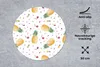 MuchoWow® Mauspad Mousepad Ananas - Kirschen - Aquarelle Produktbild-Vorschau 2
