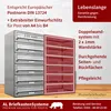 A product image showcasing a multi-unit mailbox system with descriptive text and branding. Produktbild-Vorschau