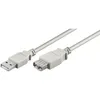 Goobay 50960 Câble d'extension USB 2.0 Hi-Speed, gris, 1,8 Voir les images du produit 8